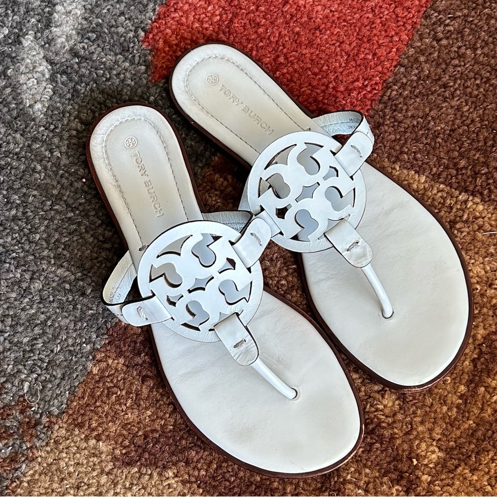 Tory Burch Miller Welt Calf Leather Sandal